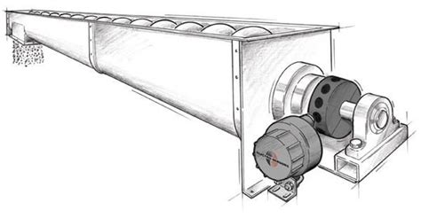 screw conveyor rotation sensor|speed sensor for screw conveyor.